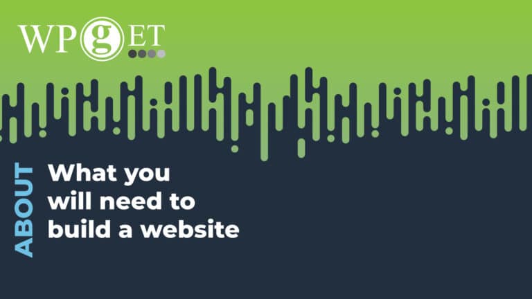 What you will need to build a website