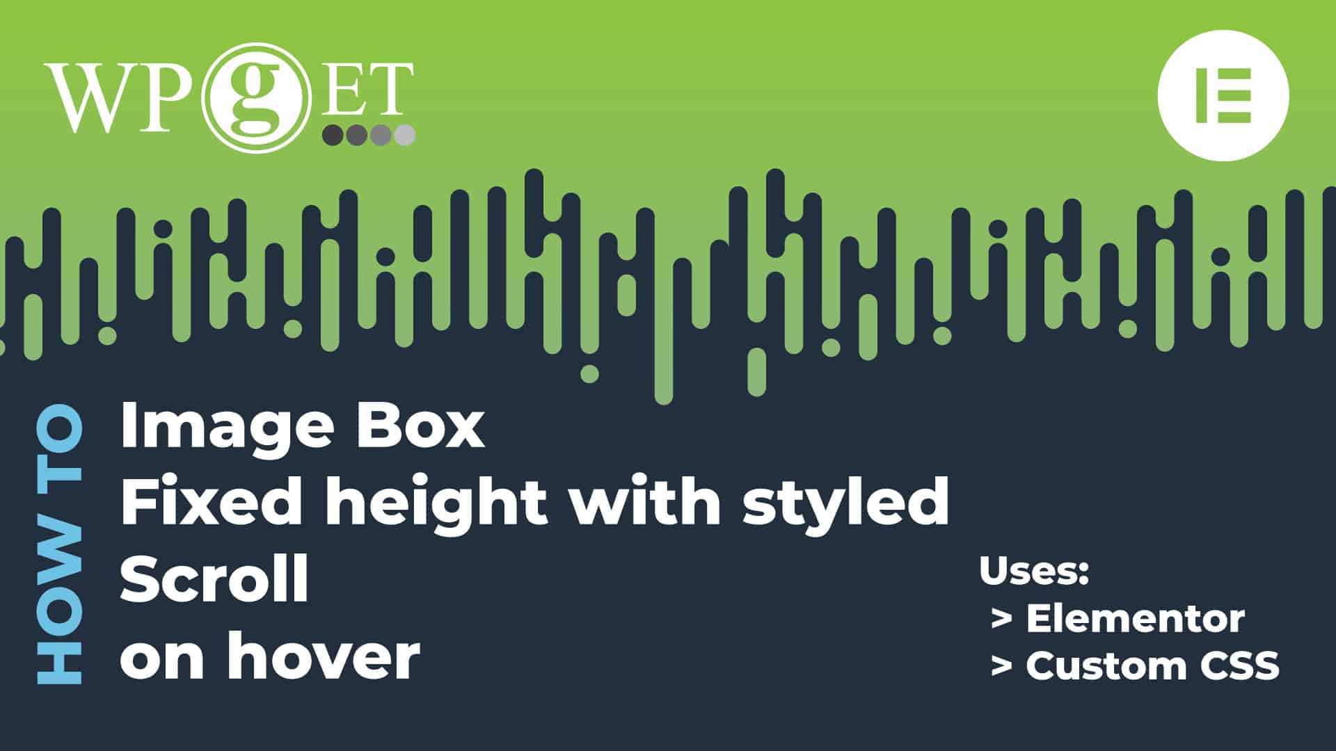 Elementor Image Box Scroll Description WP Get WordPress sites